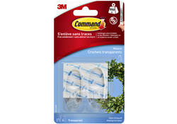 Haak Command middelgroot ovaal incl bevestigingsstrip 2 stuks