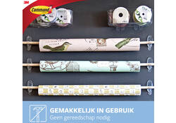 Haak Command middelgroot ovaal incl bevestigingsstrip 2 stuks