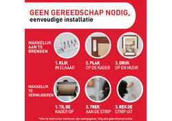Bevestigingsstrip Command middelgroot klik vast 5,4kg zwart