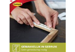 Bevestigingsstrip Command middelgroot klik vast 5,4kg wit