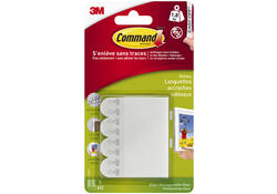 Bevestigingsstrip Command klik vast klein 1,8kg wit