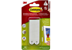 Bevestigingsstrip Command groot klik vast 7,2kg wit