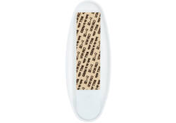 Haak Command kunststof ovaal wit incl bevestigingsstrip