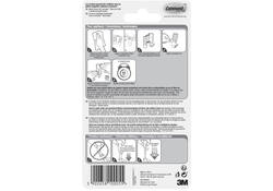 Draadhaak Command incl bevestigingsstrip 3 stuks