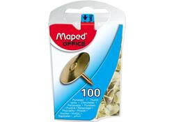 Punaises Maped messing