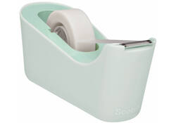 Plakbandhouder Scotch C18 mint + 4 rollen magic tape 19mmx33m