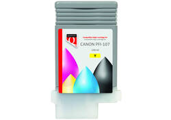 Inktcartridge Quantore alternatief tbv Canon PFI-107 geel