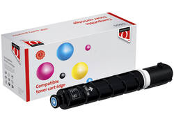 Tonercartridge Quantore alternatief tbv Canon C-EXV 49 blauw