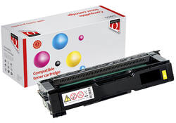 Toner Quantore alternatief tbv Ricoh 407719 geel