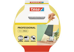 Afplaktape tesa® Professional 25mx38mm geel