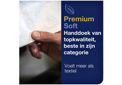Handdoek Tork H2 multifold Premium kwaliteit 2 laags wit 100288