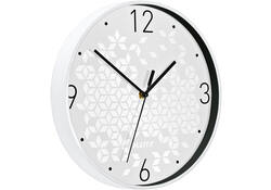 Wandklok Leitz WOW Ø29cm wit