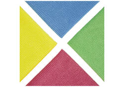 Microvezeldoek Scotch-Brite Essential 360x360mm blauw