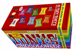 Chocolade Tony's Chocolonely tiny mix doos 200gr
