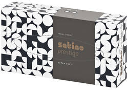 Facial tissues Satino Prestige 2-laags 100vel wit 206450