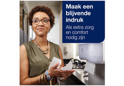 Handdoekrol Tork Matic H1 premium 100m 2 laags wit 290016