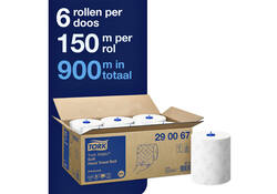 Handdoekrol Tork Matic H1 advanced 2-laags scheurbestendig 150m wit 290067