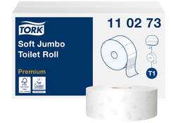 Toiletpapier Tork Jumbo T1 premium 2-laags 360m wit 110273