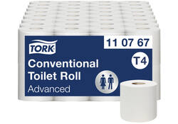 Toiletpapier Tork T4 advanced 2-laags 250vel wit 110767