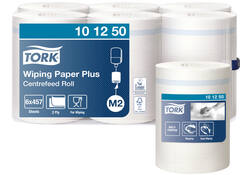 Poetspapier Tork M2 Plus Advanced 2-laags 160m wit 101250