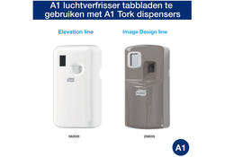 Luchtverfrisserdispenser Tork A1 Elevation wit 562000