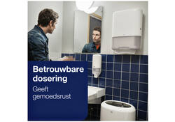 Handdoek Tork H3 Advanced Z-gevouwen 2-laags wit 290163
