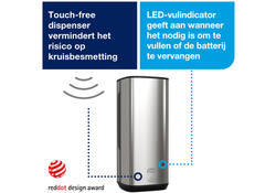 Zeepdispenser Tork image lijn S4 Intuition Sensor rvs 460009