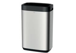 Afvalbak Tork Image lijn B1 50 liter hoge capaciteit rvs/zwart 460011