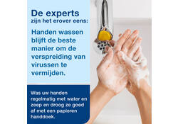 Alcoholgel Tork S1 voor handdesinfectie ongeparfumeerd 1000ml 420103