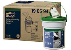 Reinigingsdoekjes Tork Surface W15 sterke textuur wit 190594