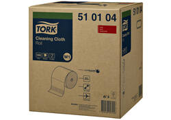 Reiningingsdoek Tork W1 herbruikbaar nonwoven 1000 vel wit 510104