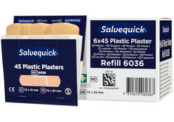 Pleister Salvequick navulling plastic 6036