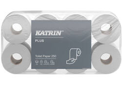 Toiletpapier Katrin Plus 3-laags 250vel 72rollen wit