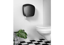 Dispenser Katrin 92162 toiletpapier Gigant L zwart