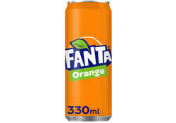 Frisdrank Fanta orange blik 330ml