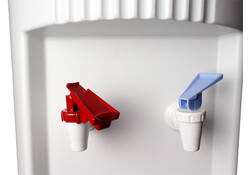 Waterdispenser O-water warm en koud wit