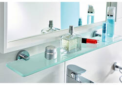 Planchet tesa® Smooz glas hoogglans verchroomd metaal zelfklevend