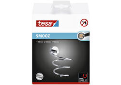 Haardrogerhouder tesa® Smooz hoogglans verchroomd metaal zelfklevend