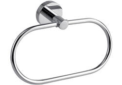 Handdoekring tesa® Smooz hoogglans verchroomd metaal zelfklevend