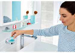 Zeephouder Tesa Smooz 40324 chroom/glas