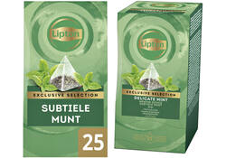 Thee Lipton Exclusive subtiele munt 25x2gr