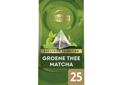 Thee Lipton Exclusive groene thee matcha 25x2gr