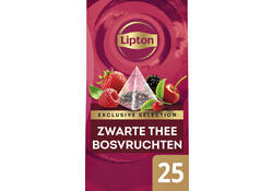 Thee Lipton Exclusive bosvruchten 25x2gr