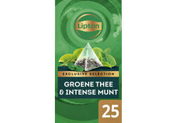 Thee Lipton Exclusive groene thee munt 25x2gr
