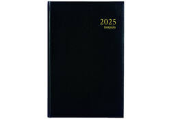 Agenda 2026 Brepols Saturnus Lima 7dagen/2pagina's zwart