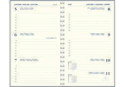 Agenda 2027 Ryam Memoplan 7 Suprema 7dagen/2pagina's ringplastic assorti