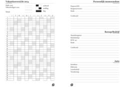 Agendavulling 2026 Succes Mini 4dagen/2pagina's