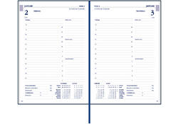 Agenda 2027 Ryam Twenty-four Mundior 1dag/1pagina blauw