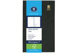 Agenda 2027 Ryam Memoplan 7 Mundior 7dagen/2pagina's zwart