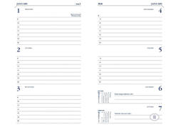 Agenda 2027 Ryam Memoplan 7 Mundior 7dagen/2pagina's zwart